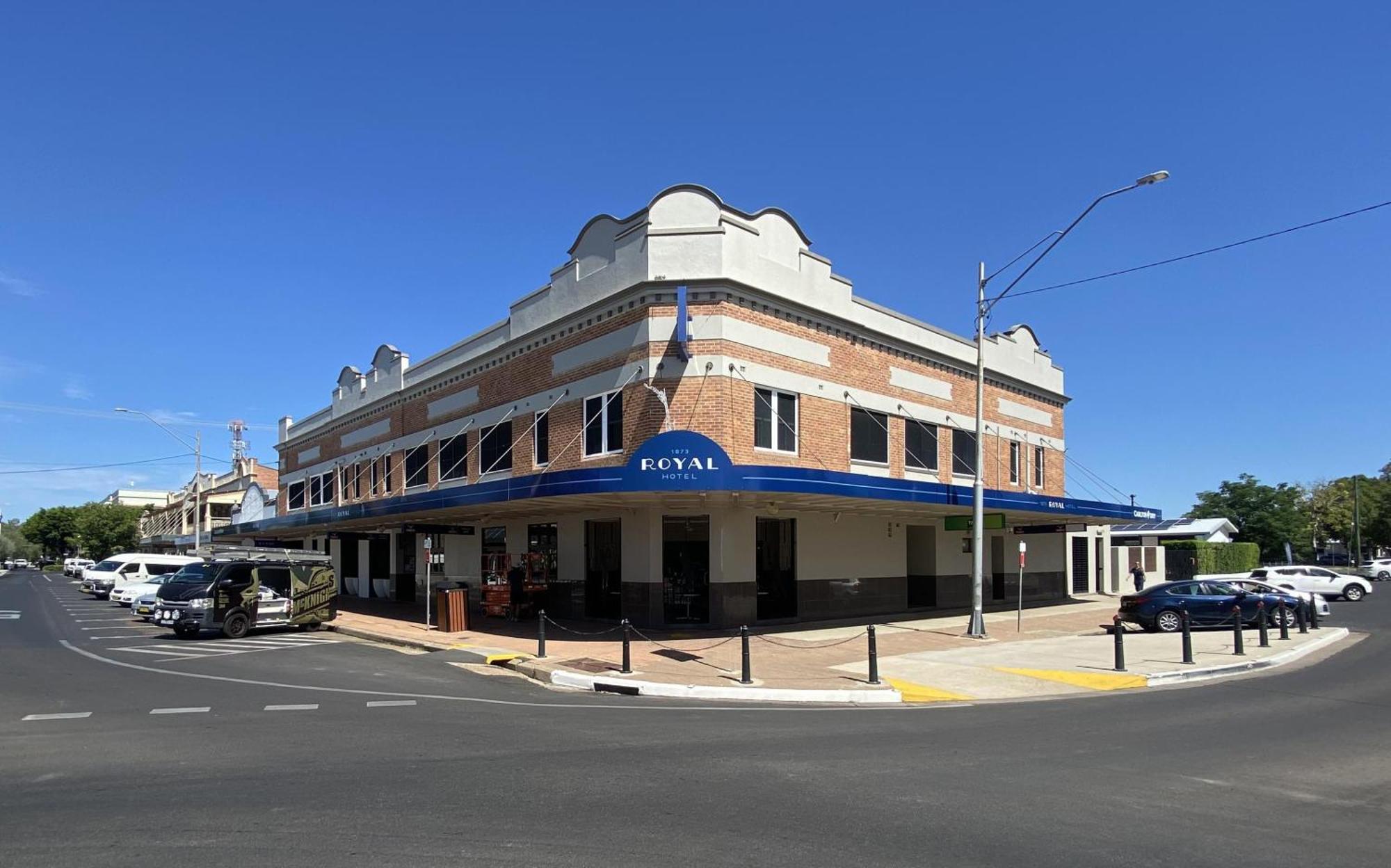 Royal Hotel Moree Exterior foto